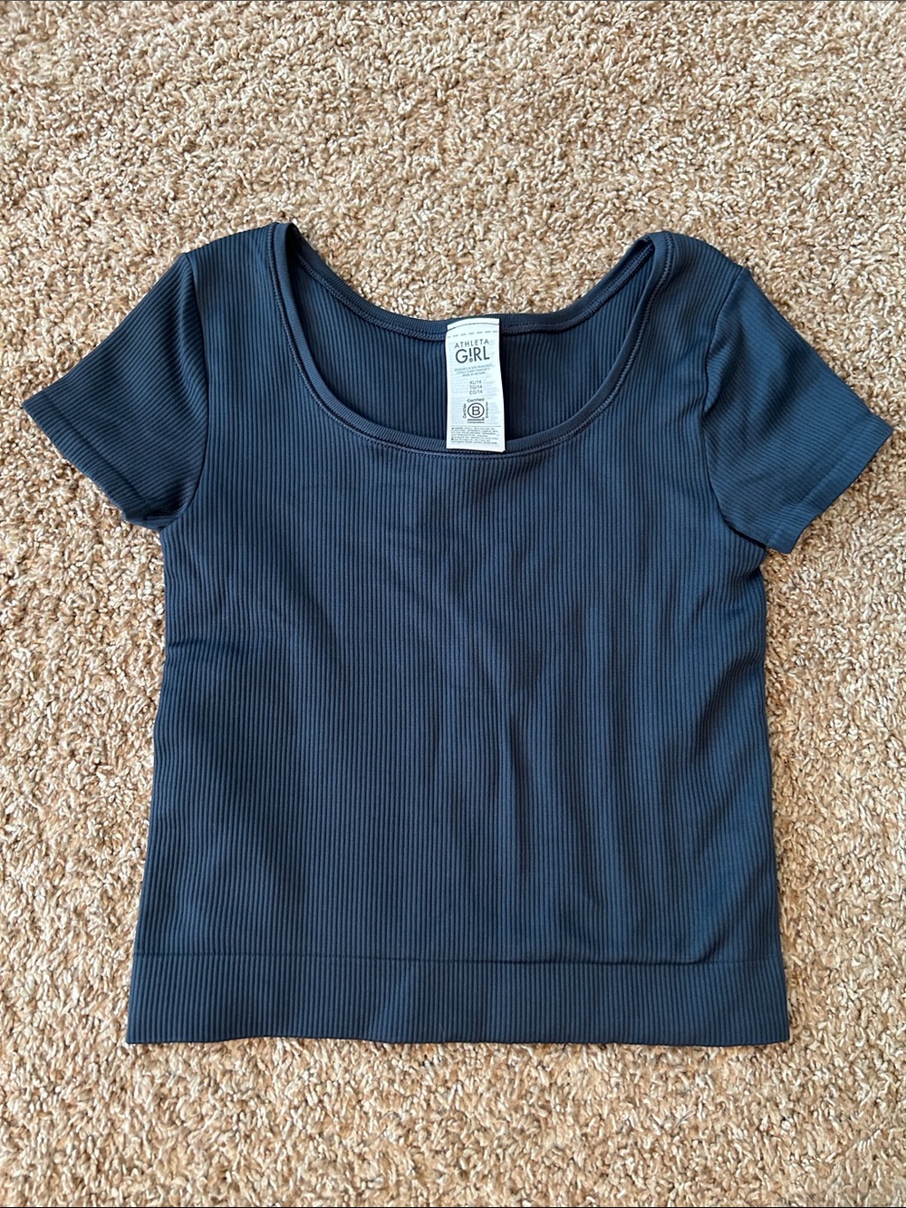 Athleta Girl ribbed top